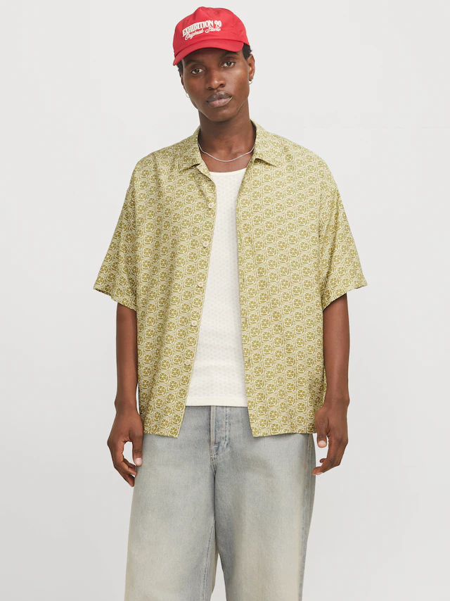 Jack & Jones Kurzarmhemd »JORMARSHALL ISLINGTON AOP SHIRT SS SN«