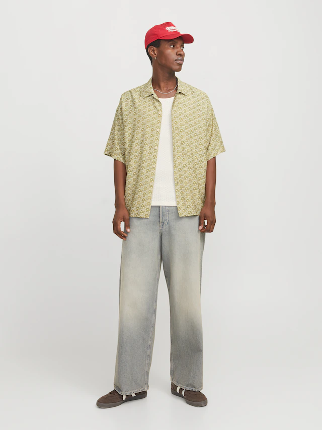 Jack & Jones Kurzarmhemd »JORMARSHALL ISLINGTON AOP SHIRT SS SN«