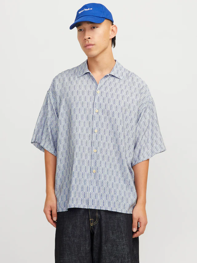 Jack & Jones Kurzarmhemd »JORMARSHALL ISLINGTON AOP SHIRT SS SN«
