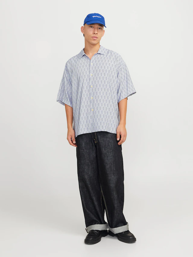 Jack & Jones Kurzarmhemd »JORMARSHALL ISLINGTON AOP SHIRT SS SN«