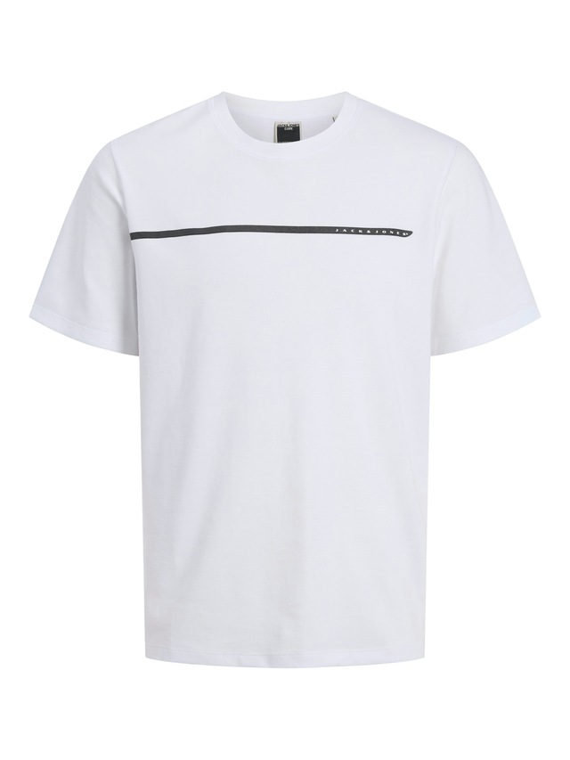 Jack & Jones T-Shirt »JCOFUSION FULL BRANDING TEE SS CREW NOOS«