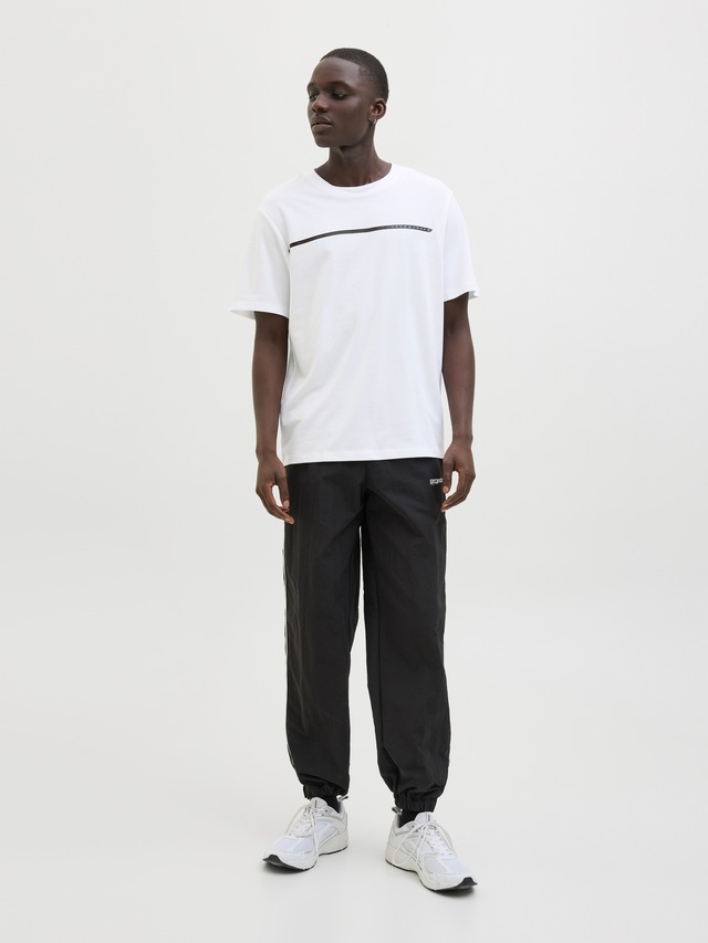 Jack & Jones T-Shirt »JCOFUSION FULL BRANDING TEE SS CREW NOOS«