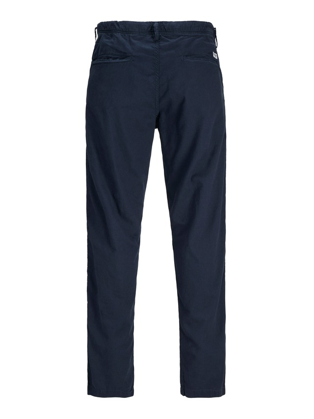 Jack & Jones Stoffhose »JPSTKANE HYBRID BONDI JOGGER SN« Baumwolle mit Leinen, locker geschnitten