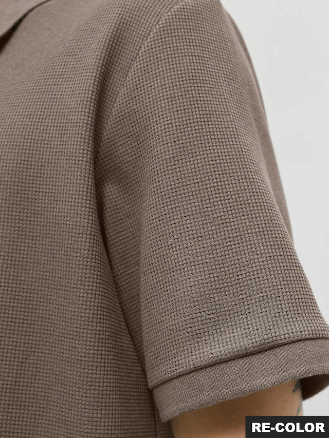 Jack & Jones Poloshirt »JJEAUSTIN ZIP POLO SS NOOS« mit Polokragen
