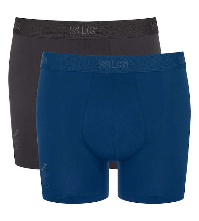 sloggi Boxershorts »SLG Base« weicher Elastikbund mit diskretem Logo, ohne Eingriff