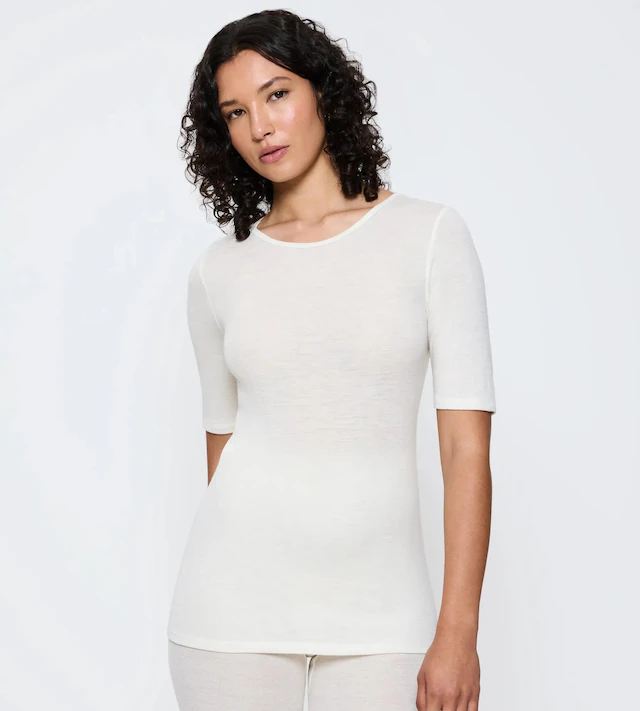 Triumph »Beauty Layers SSL Top Wool« weiche Wolle, Rundhalsausschnitt, wärmend