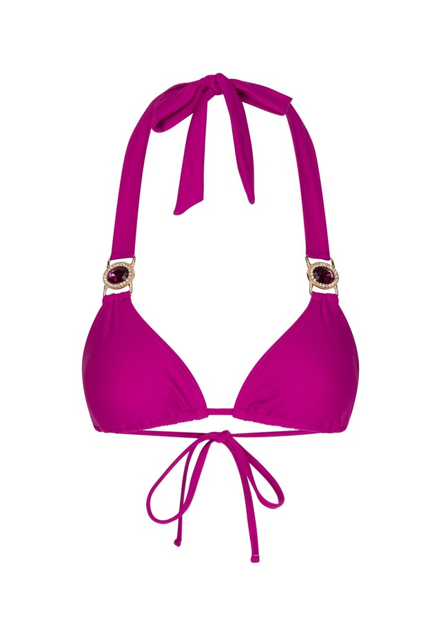Moda Minx Triangel-Bikini-Top »Amour Triangle« 1 Stk. mit stilvollem Steinbesatz