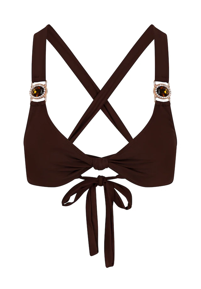 Moda Minx Balconette-Bikini »Amour Knot« 1 Stk. mit modischer Schnürung am Rücken