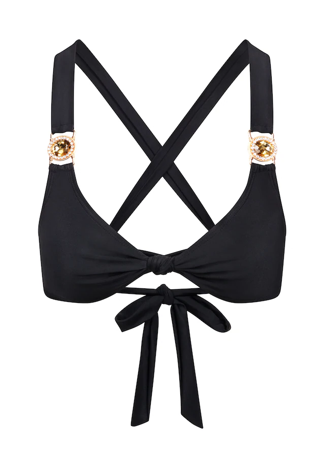 Moda Minx Balconette-Bikini »Amour Knot« 1 Stk. mit modischer Schnürung am Rücken
