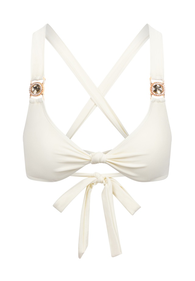 Moda Minx Balconette-Bikini »Amour Knot« 1 Stk. mit modischer Schnürung am Rücken