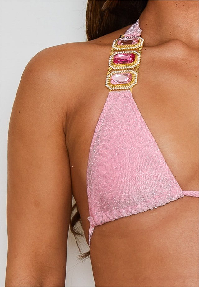 Moda Minx Triangel-Bikini-Top »Lumiere« 1 Stk. mt tollem Steinbesatz