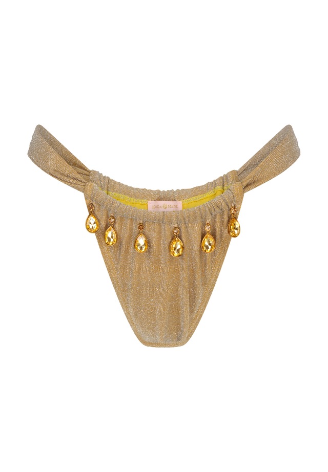 Moda Minx Bikini-Hose »Lumiere Droplet« Panty, 1 Stk. mit wunderschönen Anhängern
