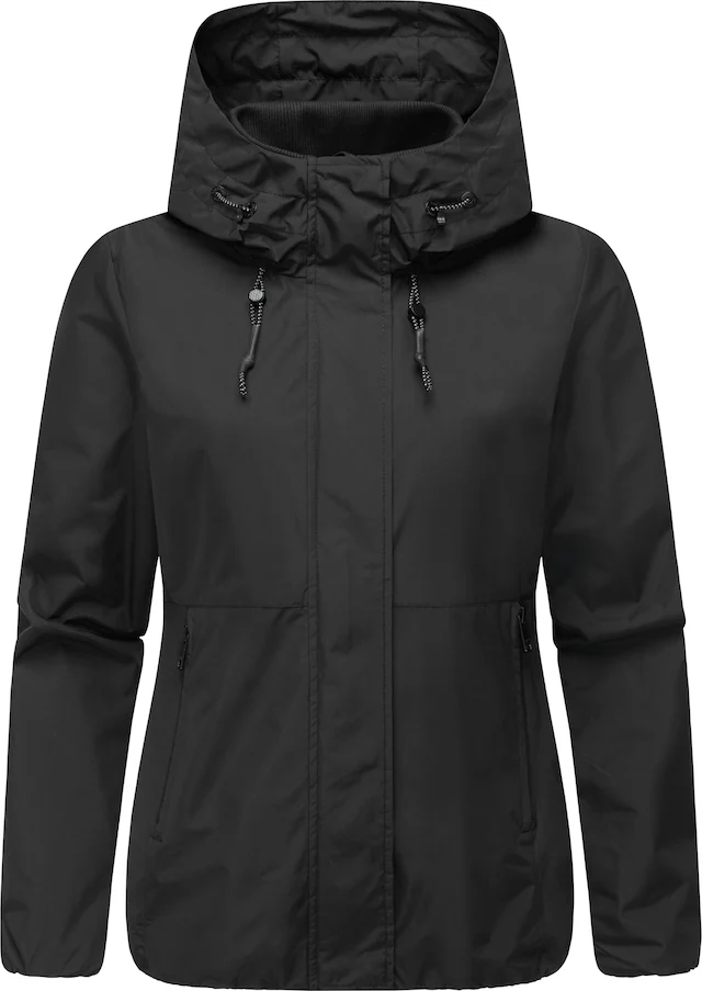 Ragwear Outdoorjacke »Sunniva Light« mit Kapuze Wasserdichte und atmungsaktive Damen Übergangsjacke