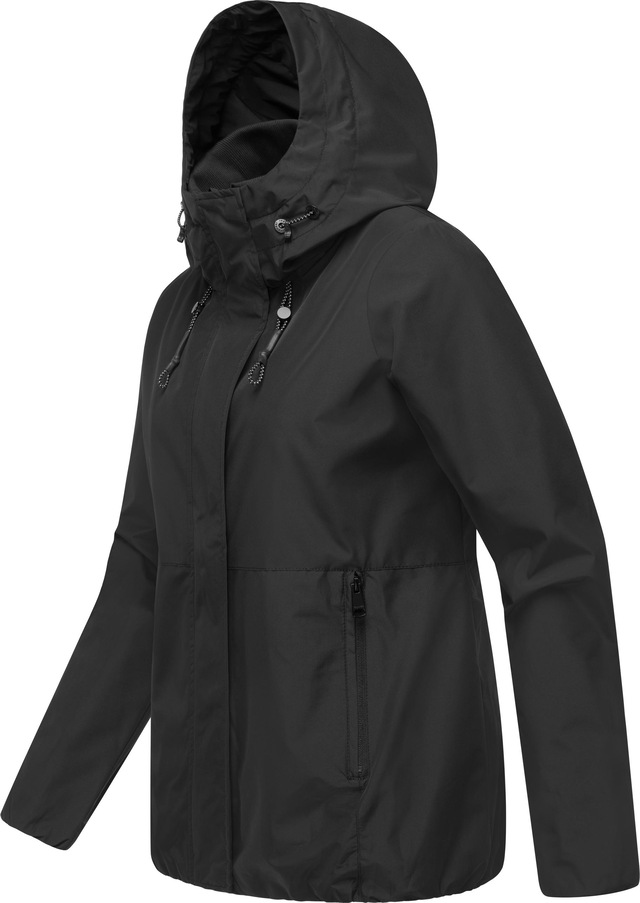 Ragwear Outdoorjacke »Sunniva Light« mit Kapuze Wasserdichte und atmungsaktive Damen Übergangsjacke