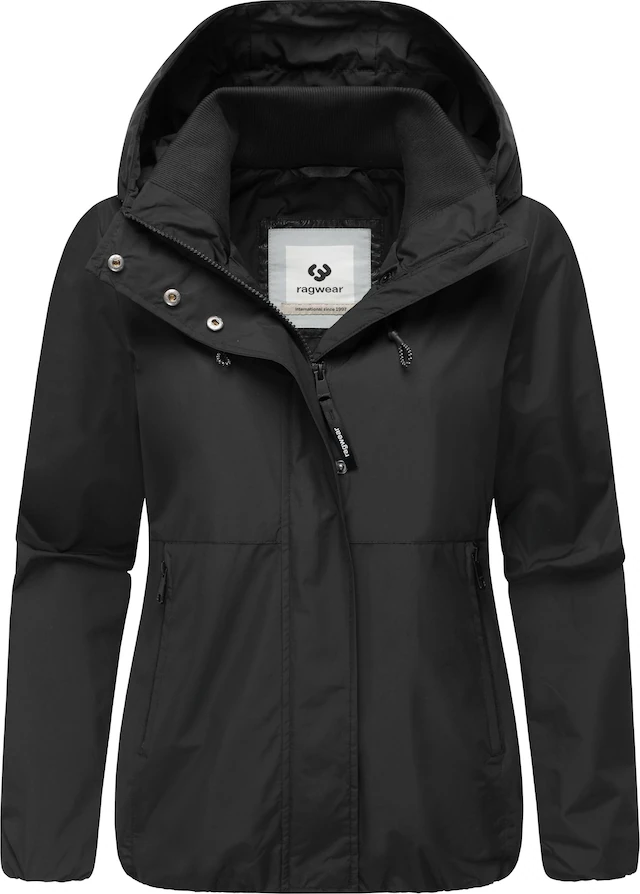 Ragwear Outdoorjacke »Sunniva Light« mit Kapuze Wasserdichte und atmungsaktive Damen Übergangsjacke