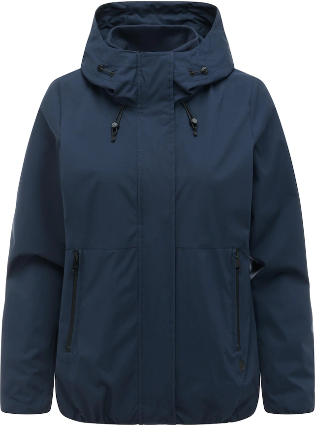 Ragwear Outdoorjacke »Sunniva Light« mit Kapuze Wasserdichte und atmungsaktive Damen Übergangsjacke