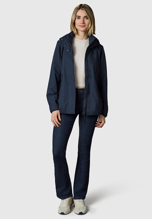 Ragwear Outdoorjacke »Sunniva Light« mit Kapuze Wasserdichte und atmungsaktive Damen Übergangsjacke