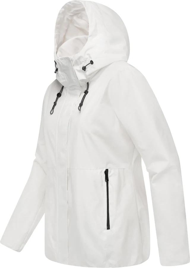 Ragwear Outdoorjacke »Sunniva Light« mit Kapuze Wasserdichte und atmungsaktive Damen Übergangsjacke