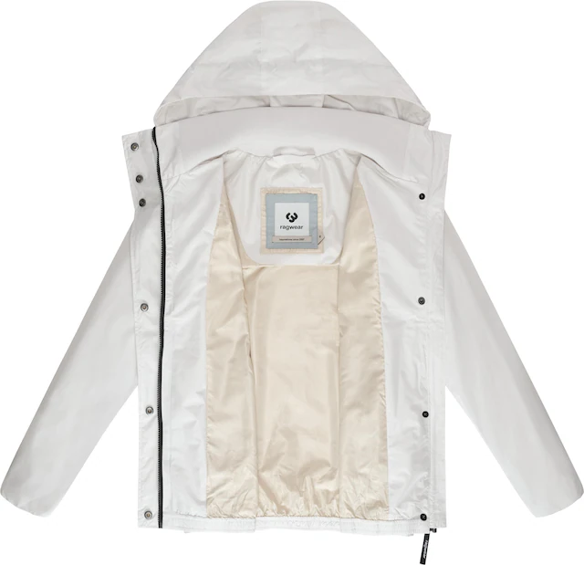 Ragwear Outdoorjacke »Sunniva Light« mit Kapuze Wasserdichte und atmungsaktive Damen Übergangsjacke