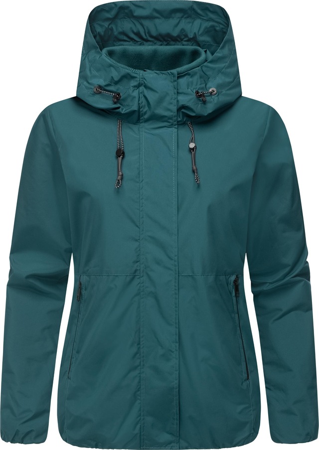 Ragwear Outdoorjacke »Sunniva Light« mit Kapuze Wasserdichte und atmungsaktive Damen Übergangsjacke
