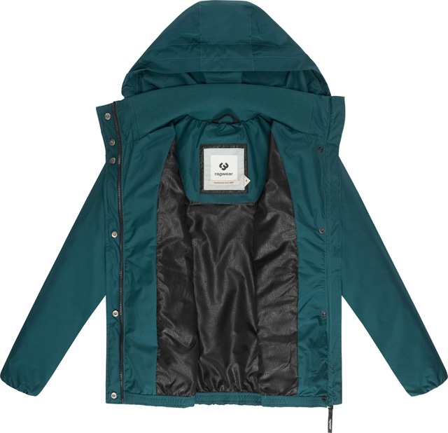 Ragwear Outdoorjacke »Sunniva Light« mit Kapuze Wasserdichte und atmungsaktive Damen Übergangsjacke