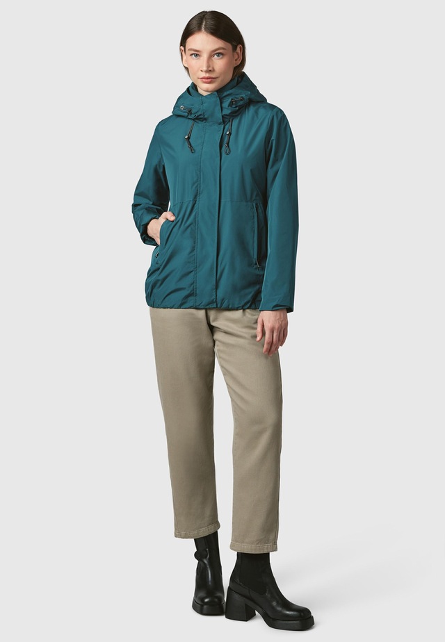 Ragwear Outdoorjacke »Sunniva Light« mit Kapuze Wasserdichte und atmungsaktive Damen Übergangsjacke