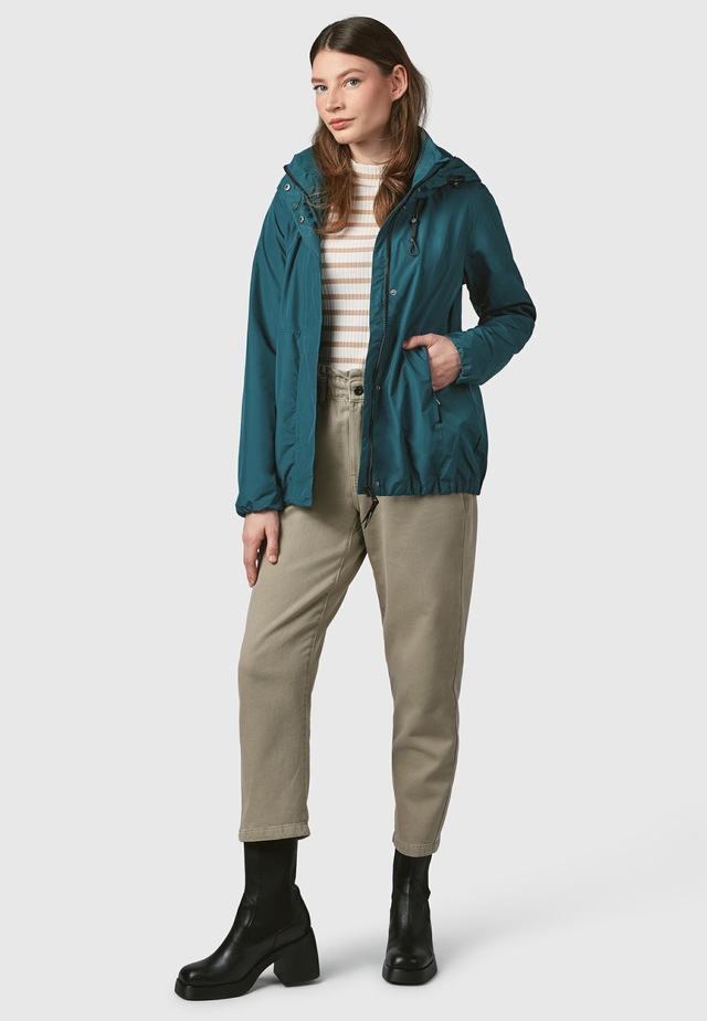 Ragwear Outdoorjacke »Sunniva Light« mit Kapuze Wasserdichte und atmungsaktive Damen Übergangsjacke