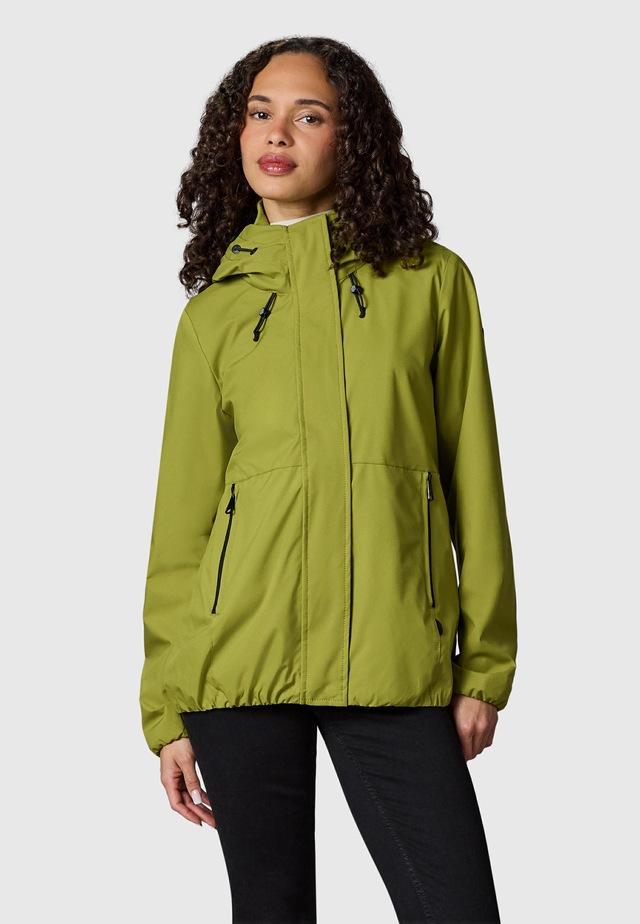 Ragwear Outdoorjacke »Sunniva Light« mit Kapuze Wasserdichte und atmungsaktive Damen Übergangsjacke
