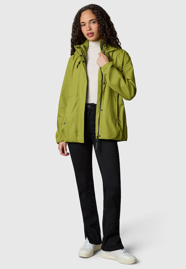 Ragwear Outdoorjacke »Sunniva Light« mit Kapuze Wasserdichte und atmungsaktive Damen Übergangsjacke