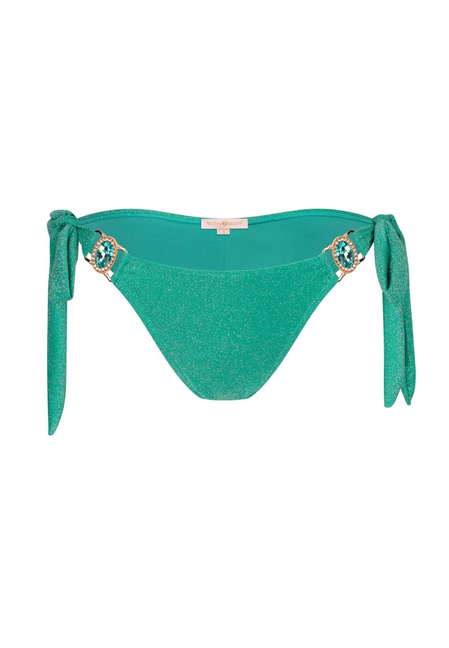 Moda Minx Bikini-Hose »Lumiere Amour« Panty, 1 Stk. mit seitlicher Bindung und Steinbesatz