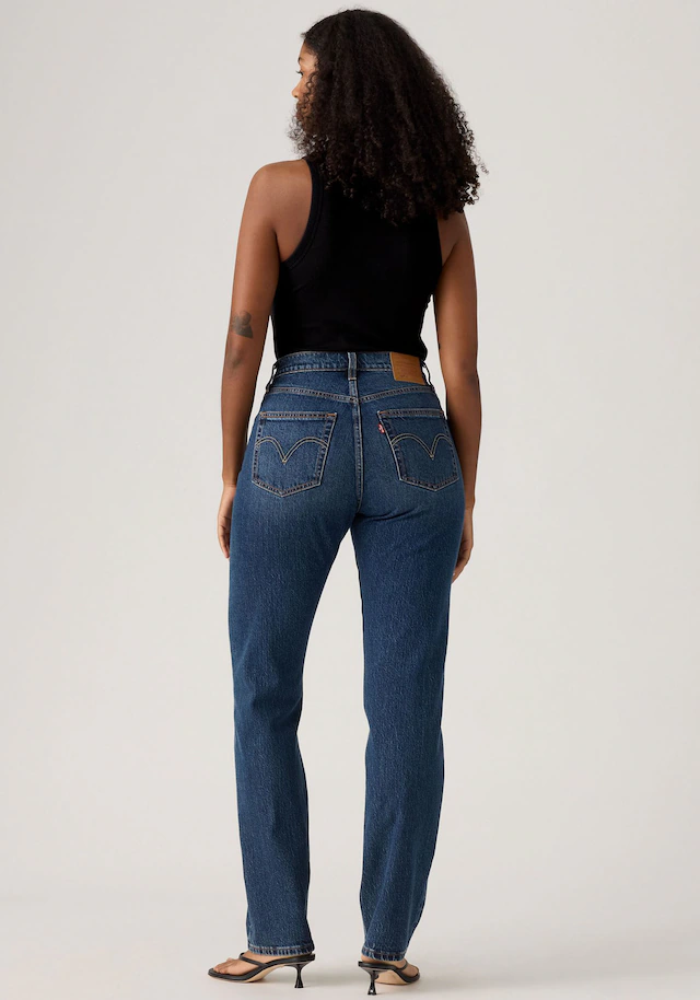 Levi's® Stretch-Jeans »LV Jeans 501 CURVE BLACKS« Die Passform schmeichelt kurvigen Figuren