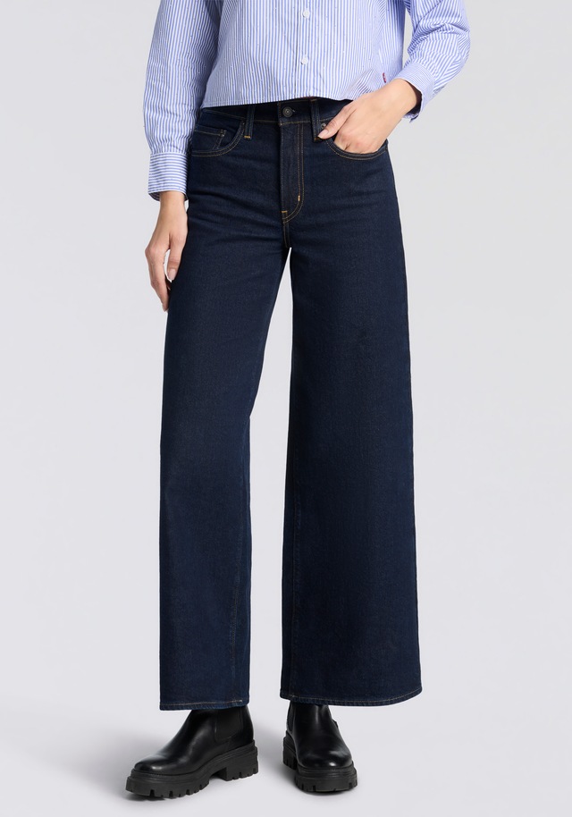 Levi's® Schlagjeans »Levi's® 728 High-Rise Wide-Leg Jeans« weite Beinform