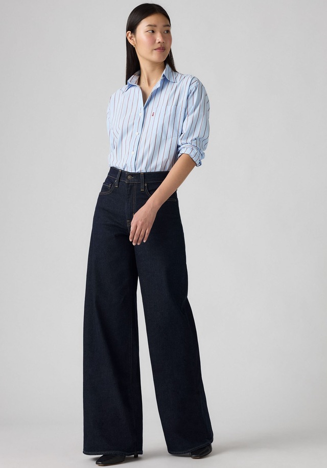 Levi's® Schlagjeans »Levi's® 728 High-Rise Wide-Leg Jeans« weite Beinform