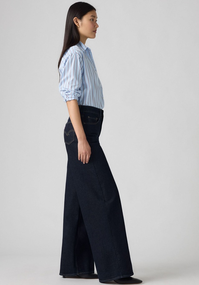 Levi's® Schlagjeans »Levi's® 728 High-Rise Wide-Leg Jeans« weite Beinform