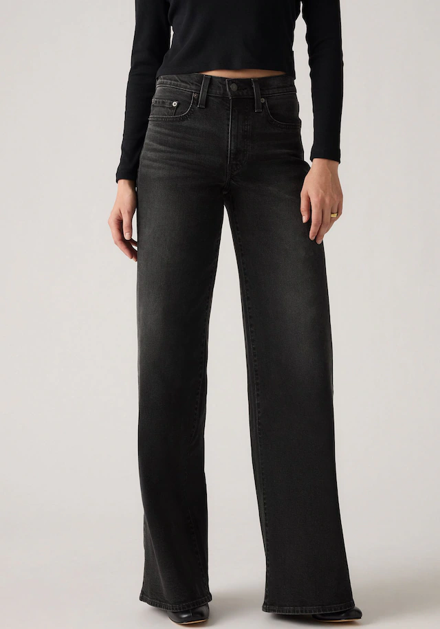 Levi's® Schlagjeans »Levi's® 728 High-Rise Wide-Leg Jeans« weite Beinform