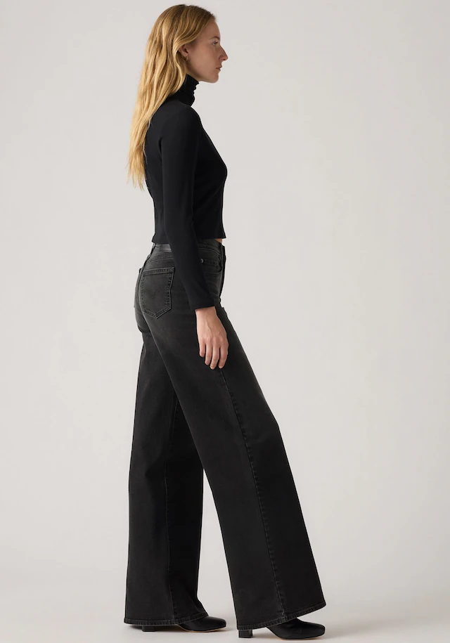 Levi's® Schlagjeans »Levi's® 728 High-Rise Wide-Leg Jeans« weite Beinform