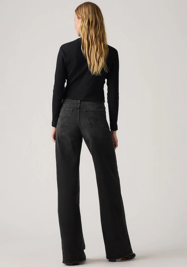 Levi's® Schlagjeans »Levi's® 728 High-Rise Wide-Leg Jeans« weite Beinform