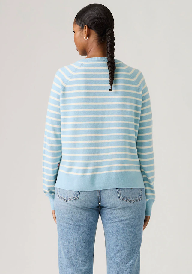 Levi's® V-Ausschnitt-Pullover »SUPER SOFT VNECK PULLOVER« im Bund beidseitig mit kurzem Schlitz
