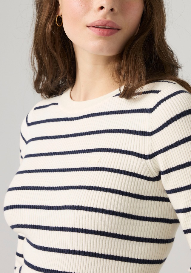 Levi's® Rundhalspullover »RIB CREW SWEATER« Geripptes Strickmuster