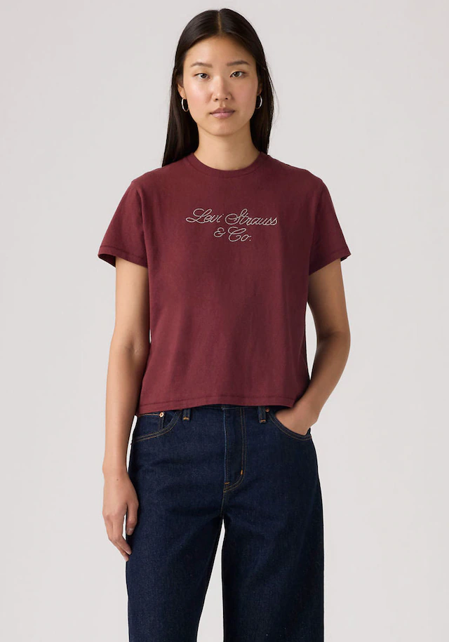 Levi's® T-Shirt »GRAPHIC CLASSIC T« Glitzerne Applikation