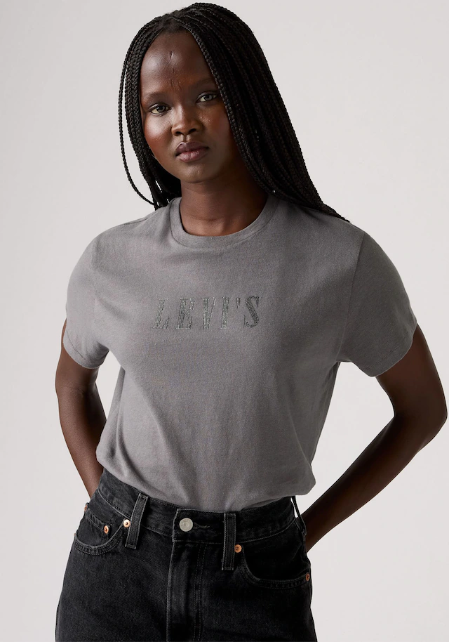 Levi's® T-Shirt »GRAPHIC CLASSIC T« Glitzerne Applikation