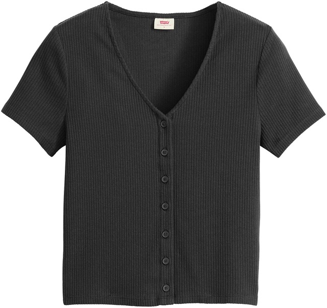 Levi's® V-Shirt mit Knopfleiste