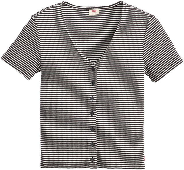 Levi's® V-Shirt mit Knopfleiste