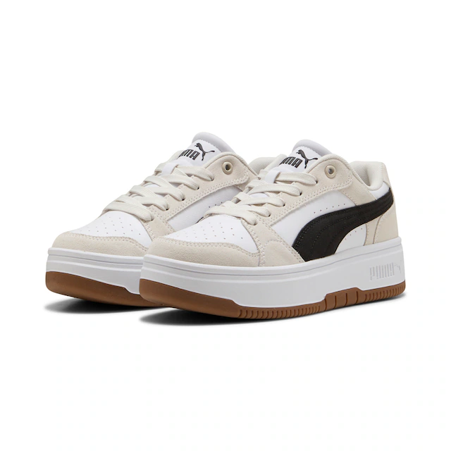 PUMA Sneaker »REBOUND FEMME LOW SD« für sportliche und lässige Looks, mit Leder-Obermaterial