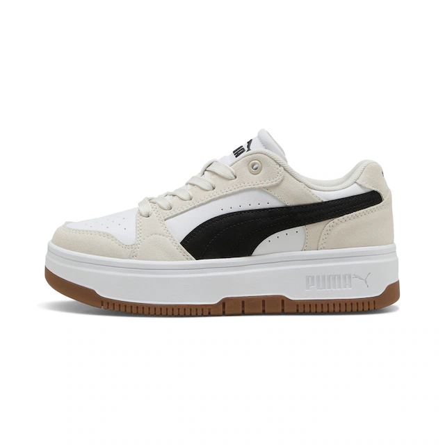 PUMA Sneaker »REBOUND FEMME LOW SD« für sportliche und lässige Looks, mit Leder-Obermaterial