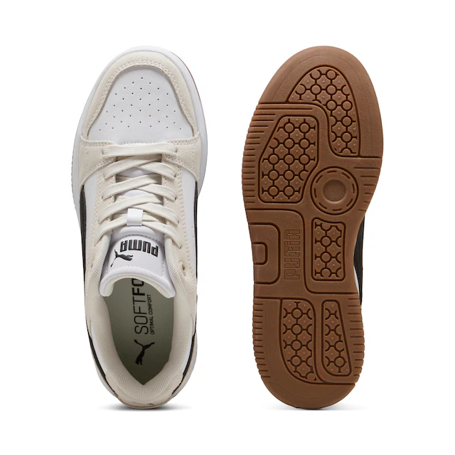 PUMA Sneaker »REBOUND FEMME LOW SD« für sportliche und lässige Looks, mit Leder-Obermaterial
