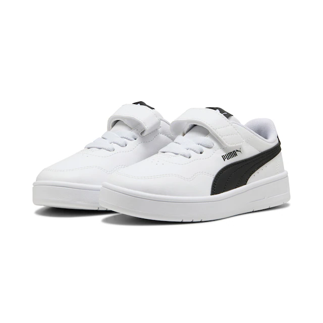 PUMA Sneaker »COURT LALLY AC PS« mit Klettverschluss und elastischen Schnürsenkeln