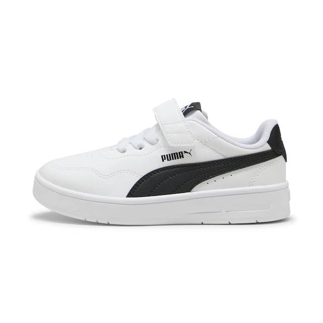 PUMA Sneaker »COURT LALLY AC PS« mit Klettverschluss und elastischen Schnürsenkeln