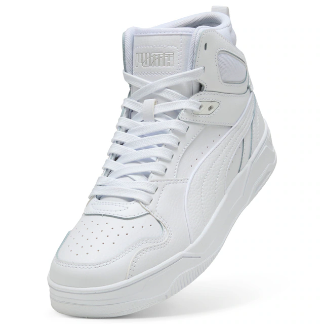 PUMA Sneaker »RBD BREAK MID« knöchelhoch, mit Gummilaufsohle, Obermaterial aus Leder