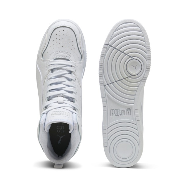 PUMA Sneaker »RBD BREAK MID« knöchelhoch, mit Gummilaufsohle, Obermaterial aus Leder